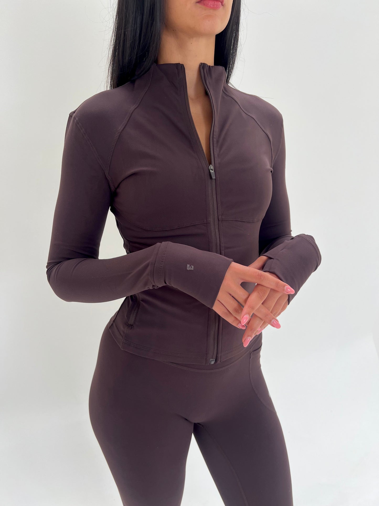 Sculpt Jacket - Cocoa