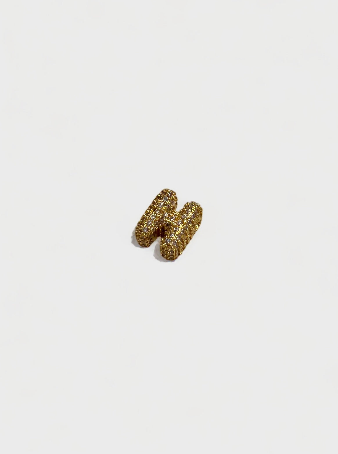 Gold Diamanté Mini Bubbles Chain