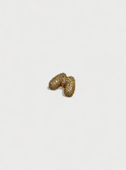 Gold Diamanté Mini Bubbles Chain