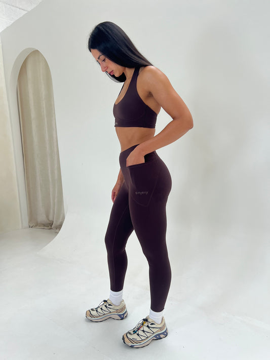 Sculpt Leggings - Cocoa