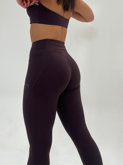 Sculpt Leggings - Cocoa