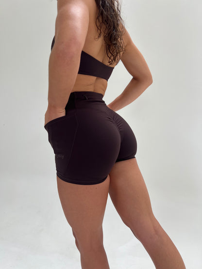 Sculpt Shorts - Cocoa