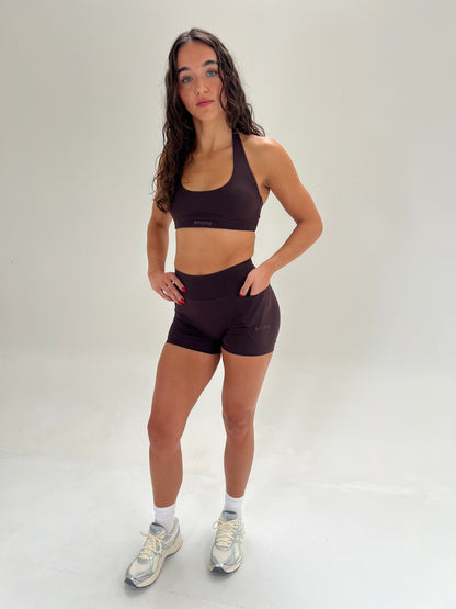 Sculpt Shorts - Cocoa