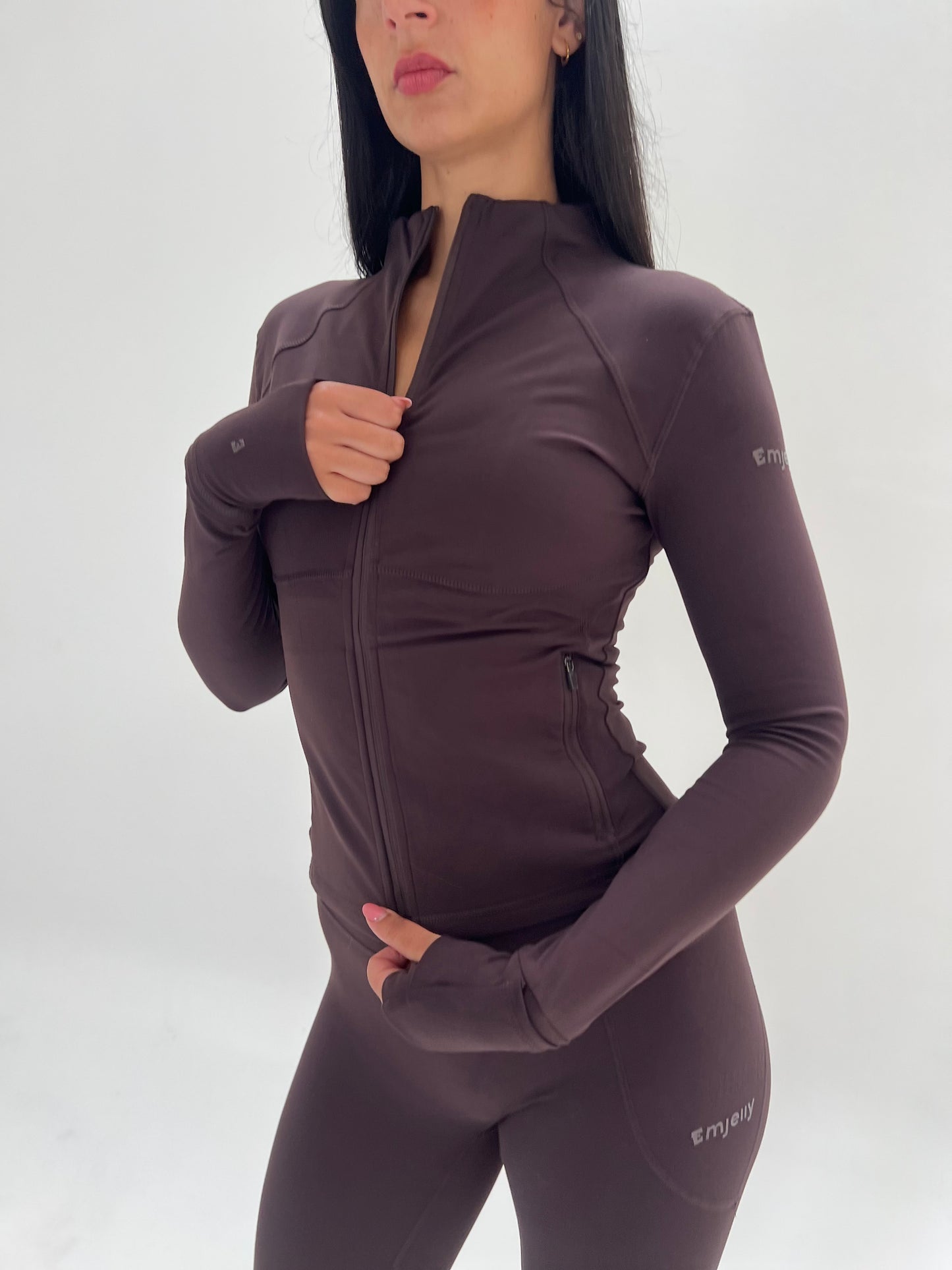 Sculpt Jacket - Cocoa