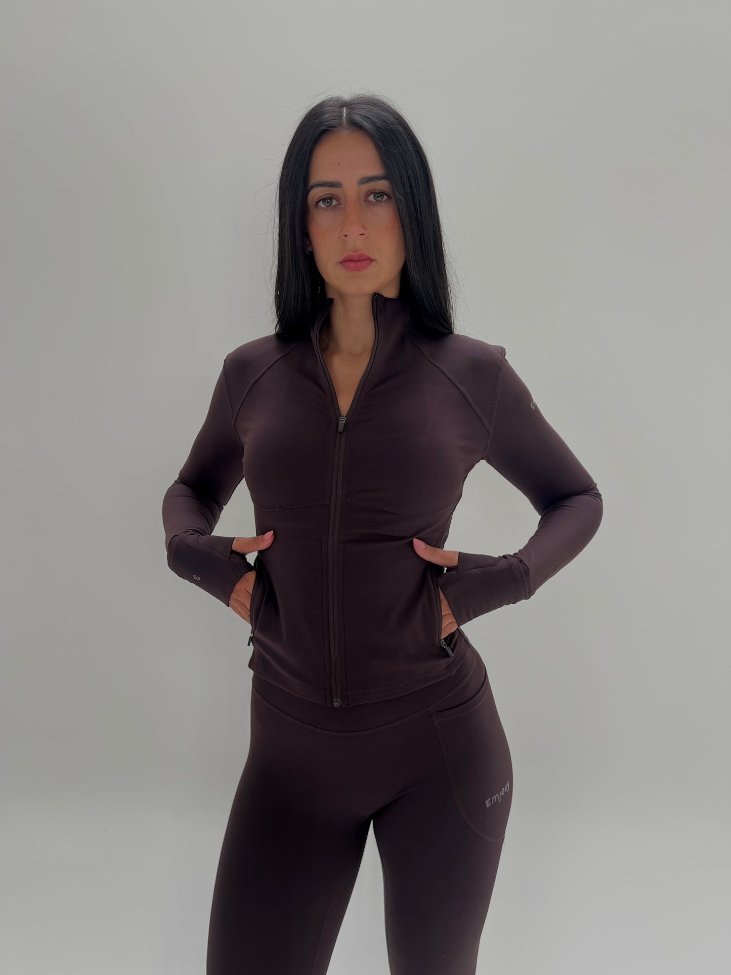 Sculpt Jacket - Cocoa