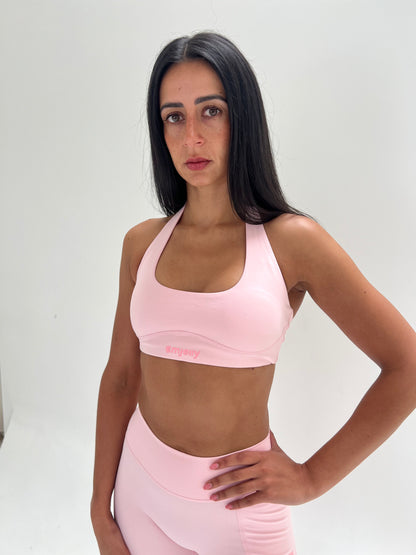 Sculpt Sports Bra - Blush