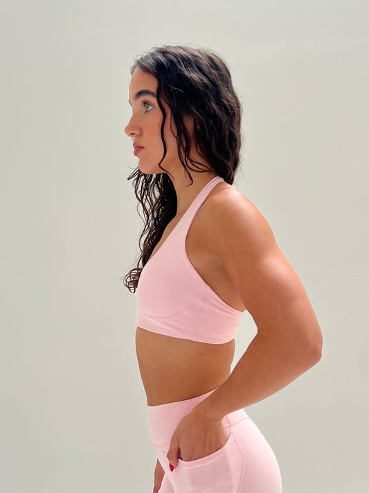Sculpt Sports Bra - Blush