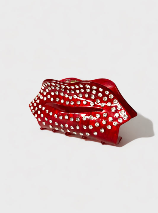 Cosmo Lips Claw Clip