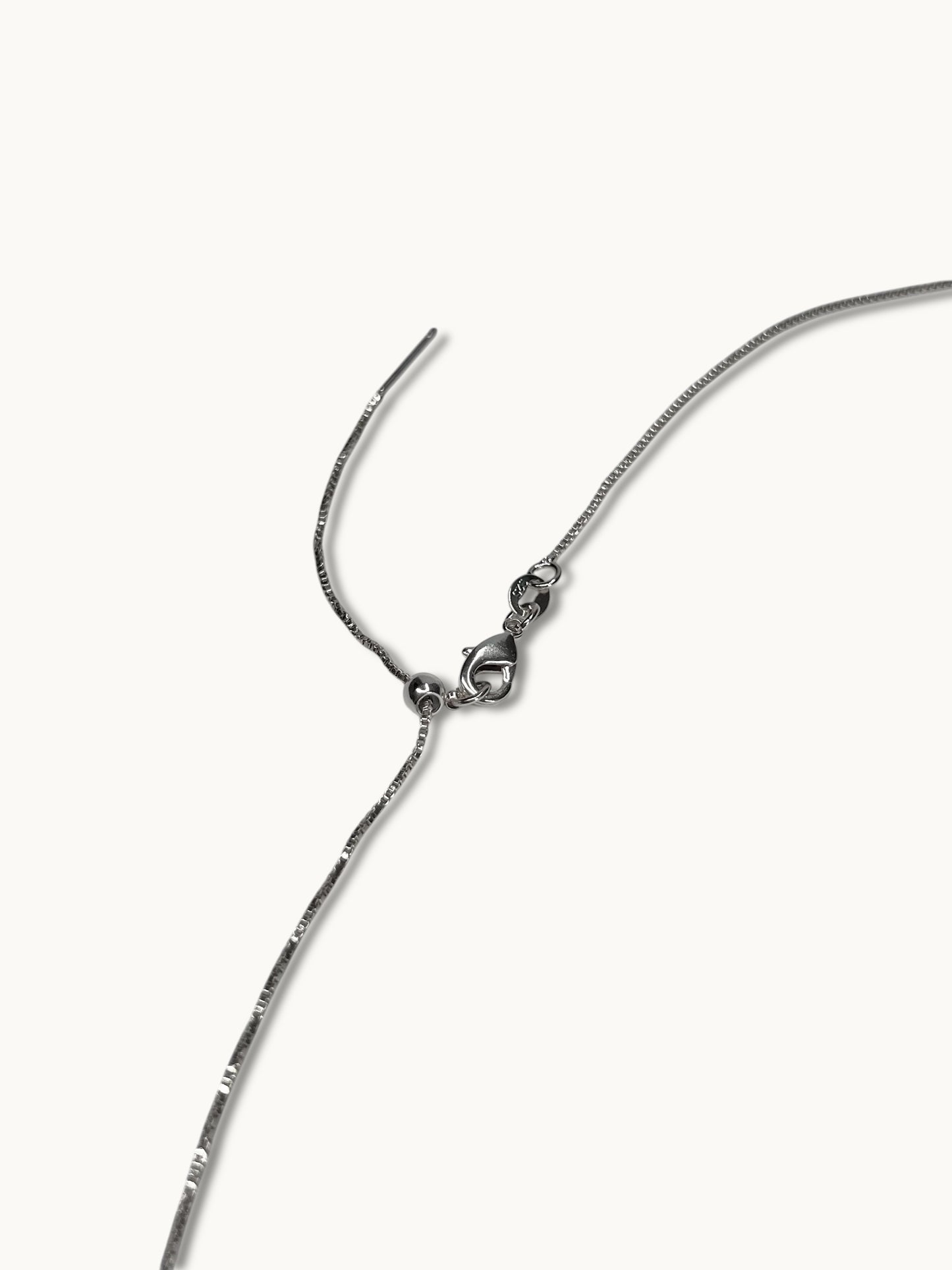 Silver Diamanté Mini Bubbles Chain