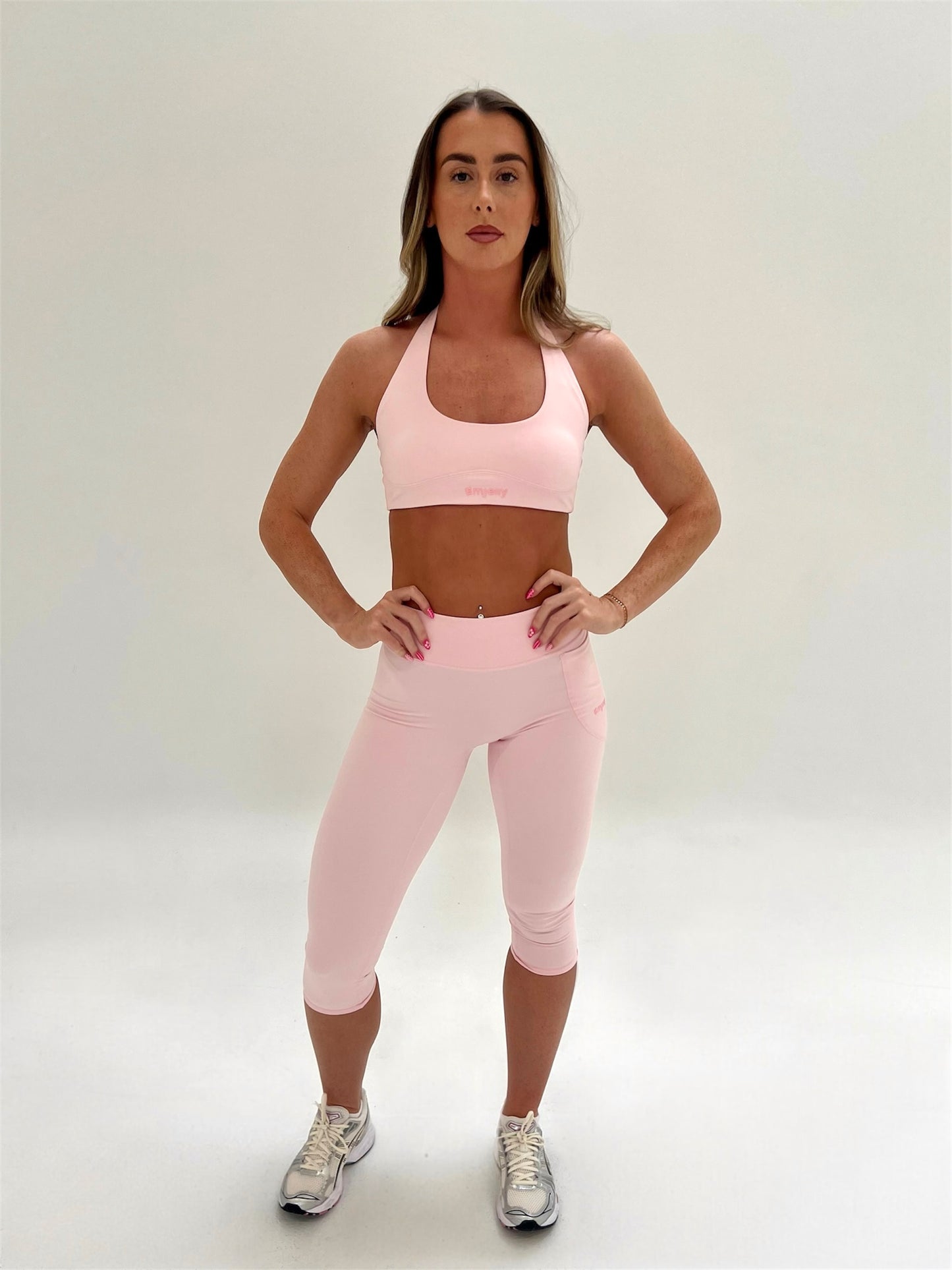 Sculpt Capris - Blush