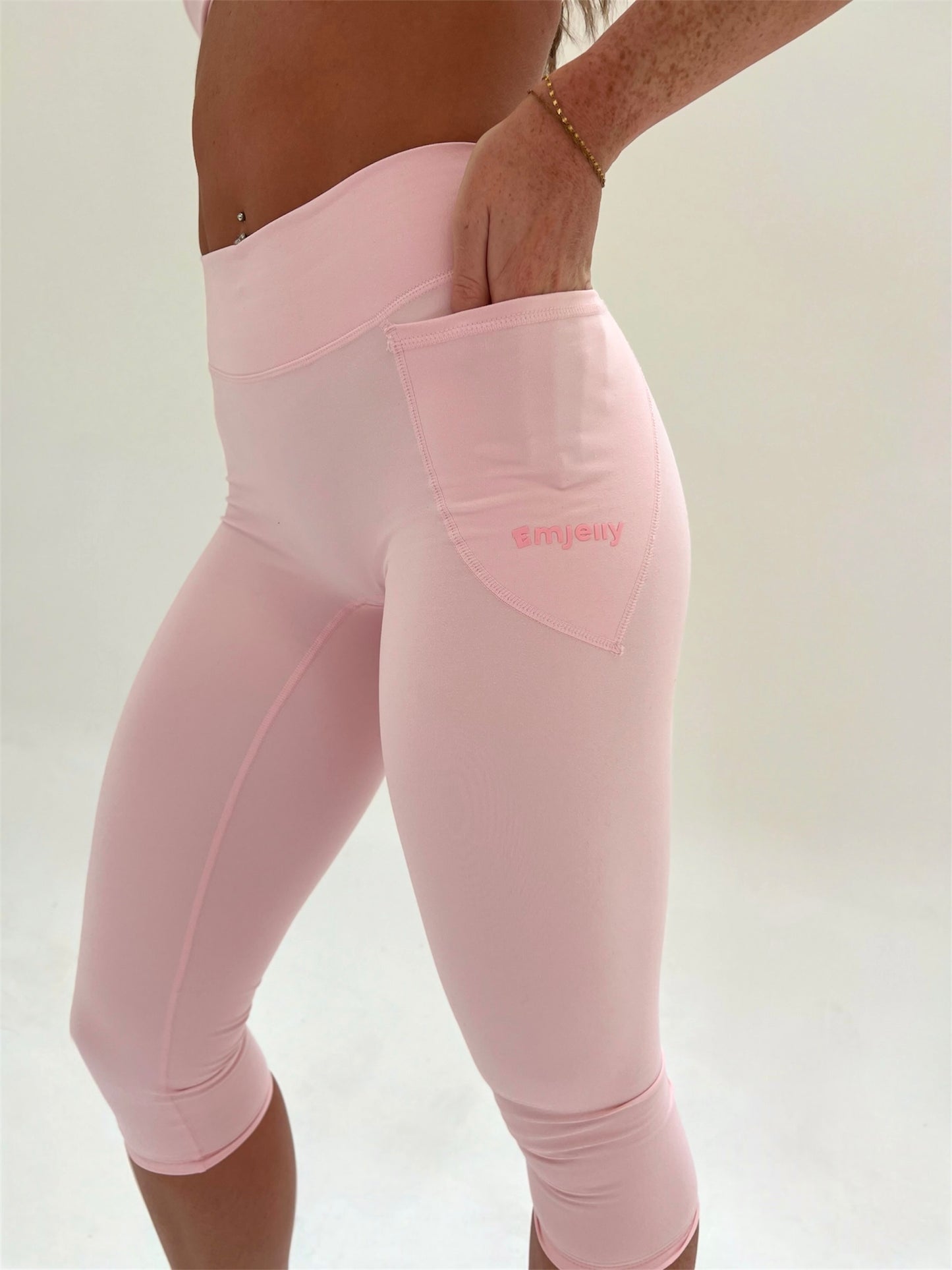 Sculpt Capris - Blush